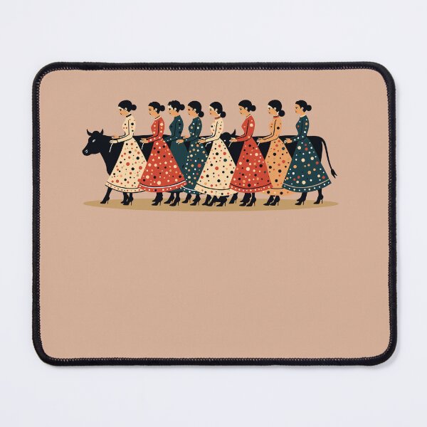 Item preview, Eight Maids A Milking Cut-Out Stencil-Style 1 designed and sold by taiche.