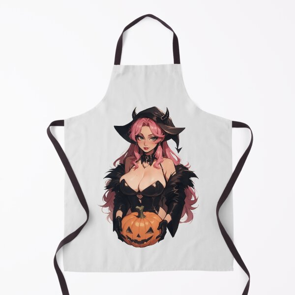 Item preview, Hot Halloween Girl with Pink hair designed and sold by WaifuBrowser.