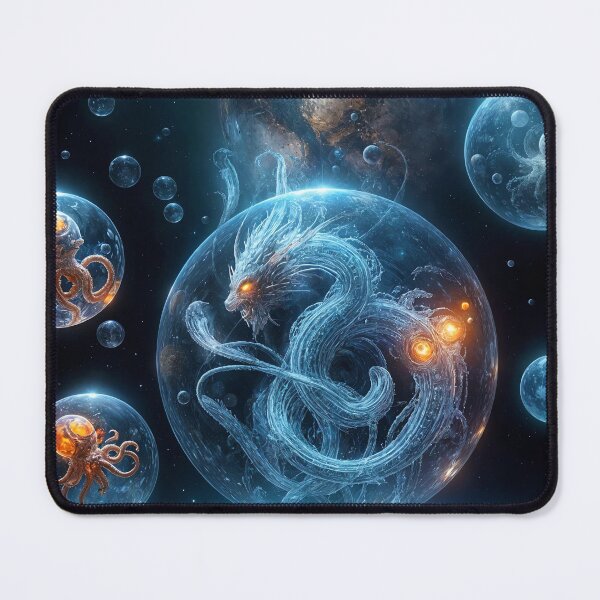 Item preview, Transparent Planets with Trapped Creatures designed and sold by koreatvtea.