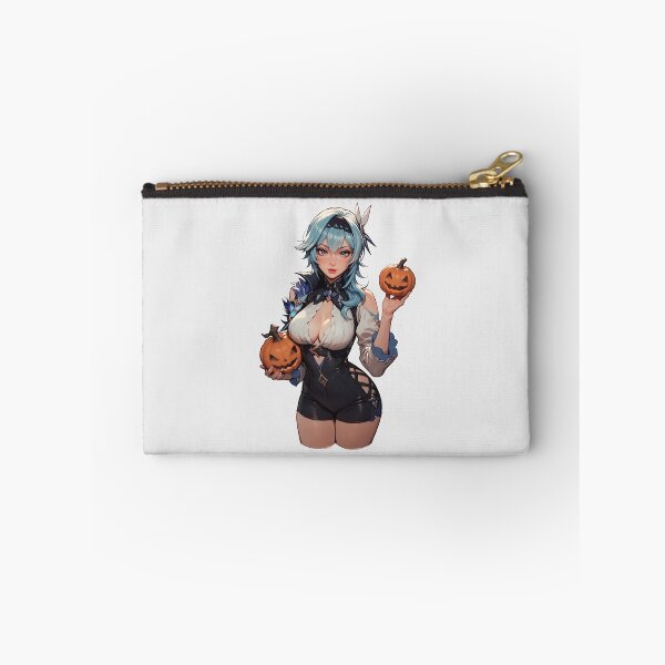 Item preview, Hot Halloween Girl with Blue hair designed and sold by WaifuBrowser.