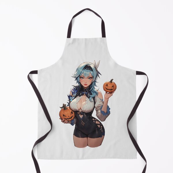 Item preview, Hot Halloween Girl with Blue hair designed and sold by WaifuBrowser.
