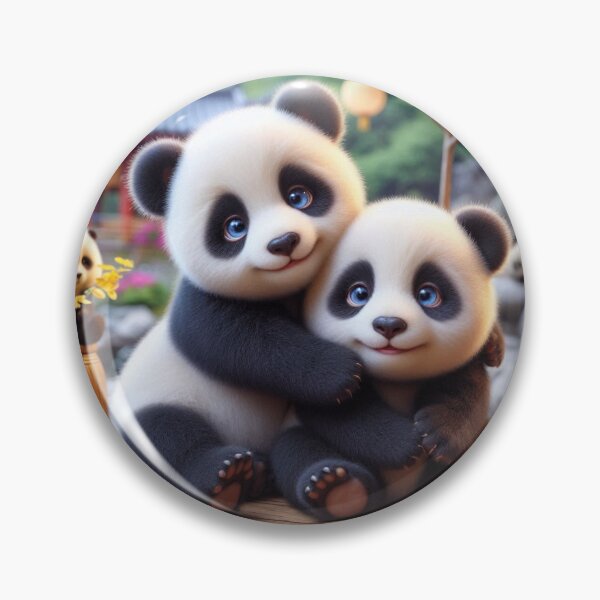 Item preview, Cuddling Pandas 3 designed and sold by PANDALOVEART.