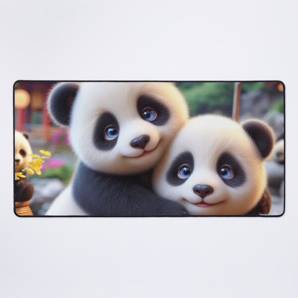 Item preview, Cuddling Pandas 3 designed and sold by PANDALOVEART.