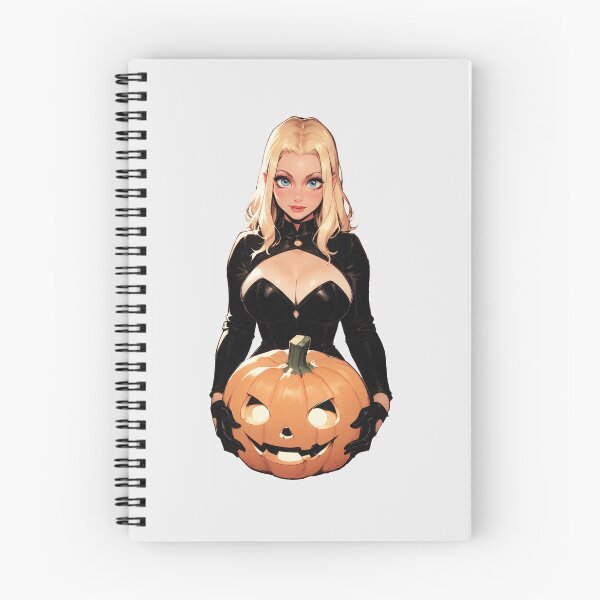 Item preview, Hot Halloween Girl with Blonde hair designed and sold by WaifuBrowser.