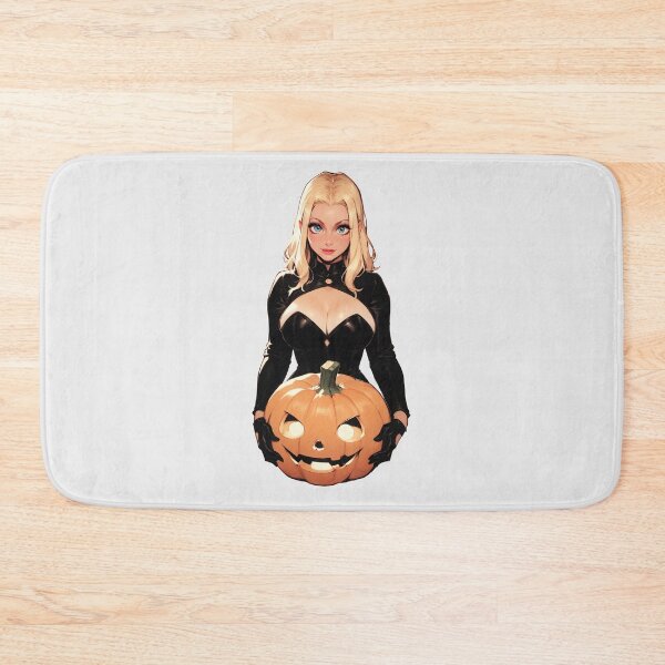 Item preview, Hot Halloween Girl with Blonde hair designed and sold by WaifuBrowser.