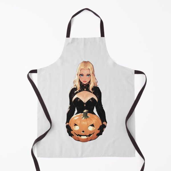 Item preview, Hot Halloween Girl with Blonde hair designed and sold by WaifuBrowser.