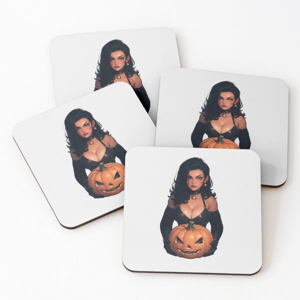 Item preview, Hot Halloween Girl with Black hair designed and sold by WaifuBrowser.