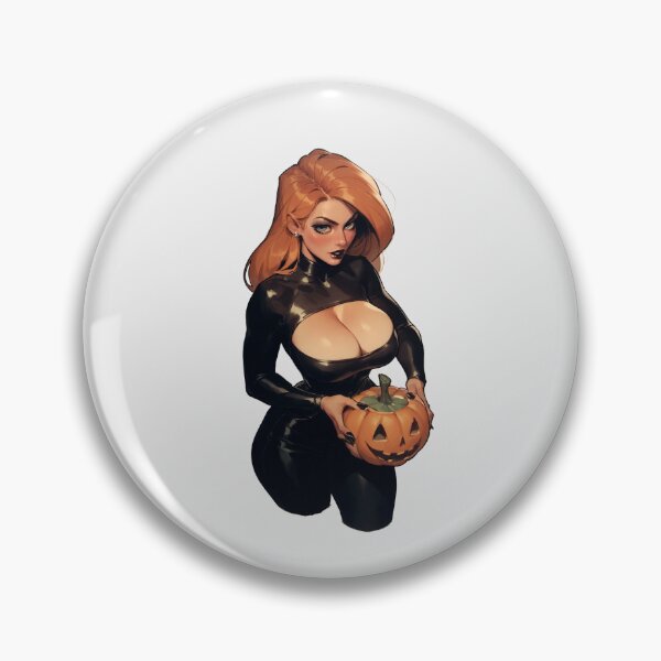 Item preview, Hot Halloween Girl with Red hair designed and sold by WaifuBrowser.