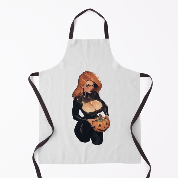 Item preview, Hot Halloween Girl with Red hair designed and sold by WaifuBrowser.