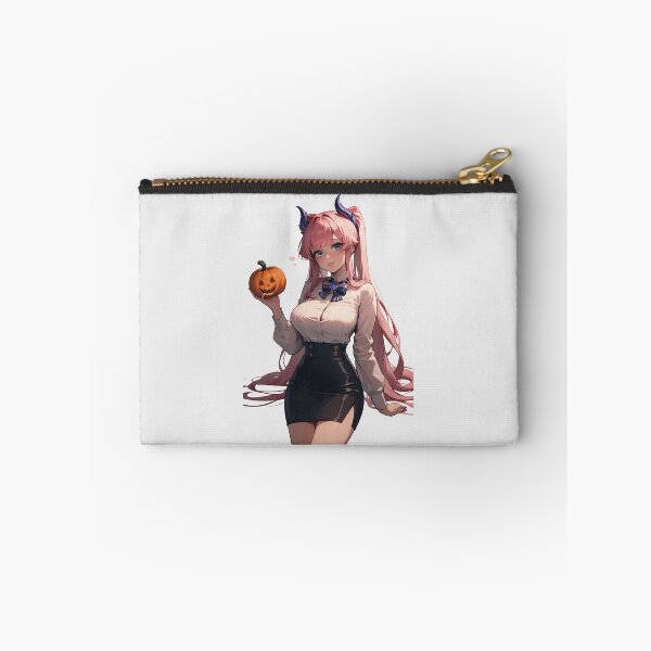 Item preview, Hot Halloween Girl with Pink hair designed and sold by WaifuBrowser.