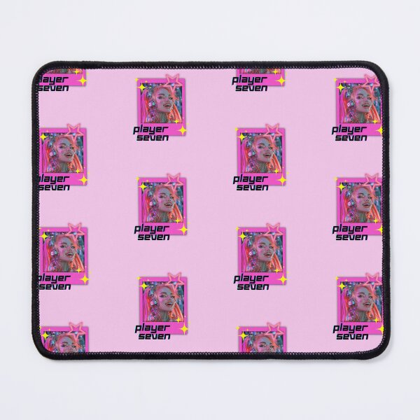 Item preview, Y2k girl pink photo player seven designed and sold by pinkuardesign.