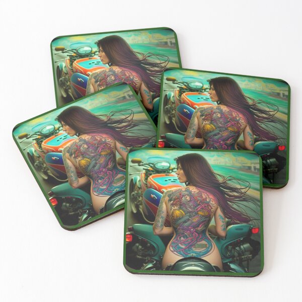 Item preview, Sexy Biker Woman designed and sold by ianearthcore.