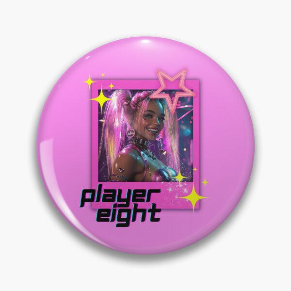 Item preview, Y2k girl pink photo player eight designed and sold by pinkuardesign.