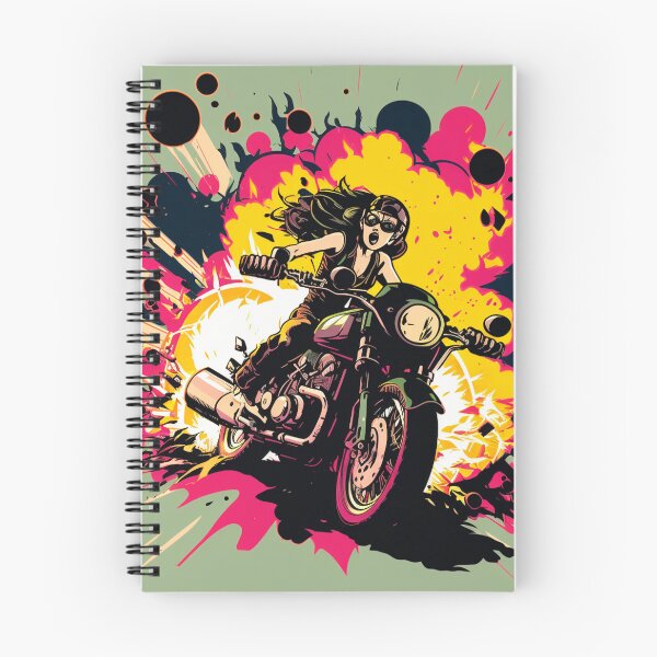 Item preview, Graphic Art Biker Woman designed and sold by ianearthcore.