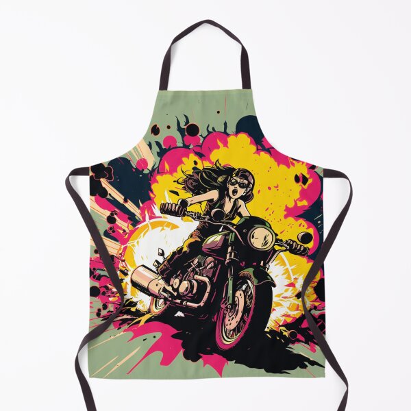 Item preview, Graphic Art Biker Woman designed and sold by ianearthcore.