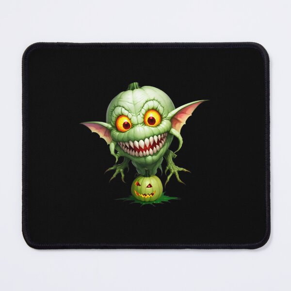 Item preview, Mischievous Goblin in Pumpkin designed and sold by WitMeme.