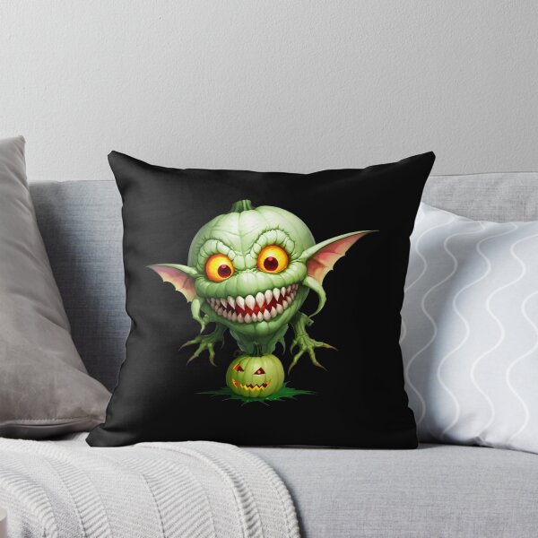 Item preview, Mischievous Goblin in Pumpkin designed and sold by WitMeme.