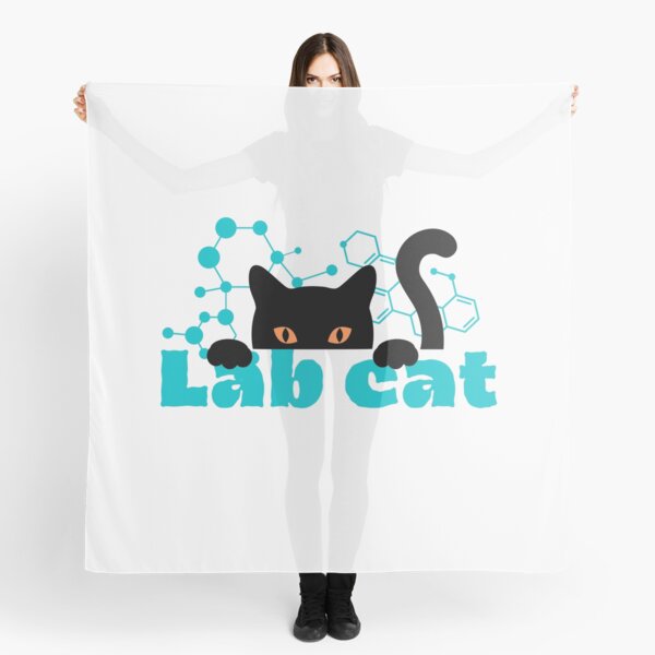 Item preview, Lab cat - Laboratory cat in turquoise designed and sold by majasdesign.
