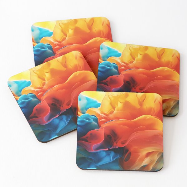 Item preview, Abstraction of liquid paints - Mixing designed and sold by Gabi.Media.