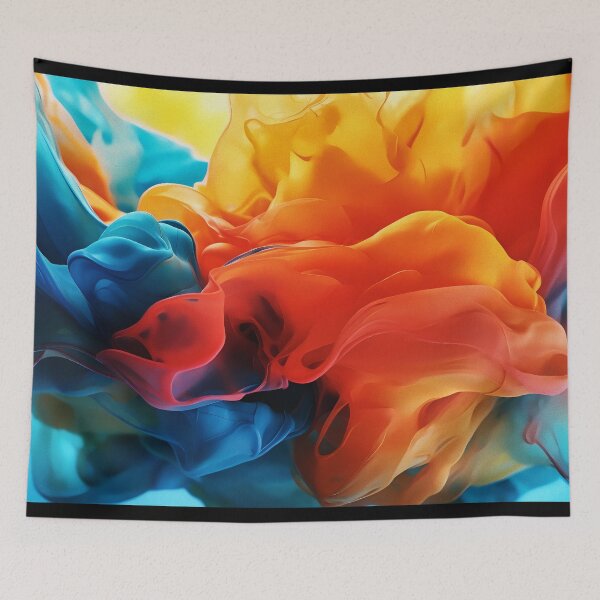 Item preview, Abstraction of liquid paints - Mixing designed and sold by Gabi.Media.