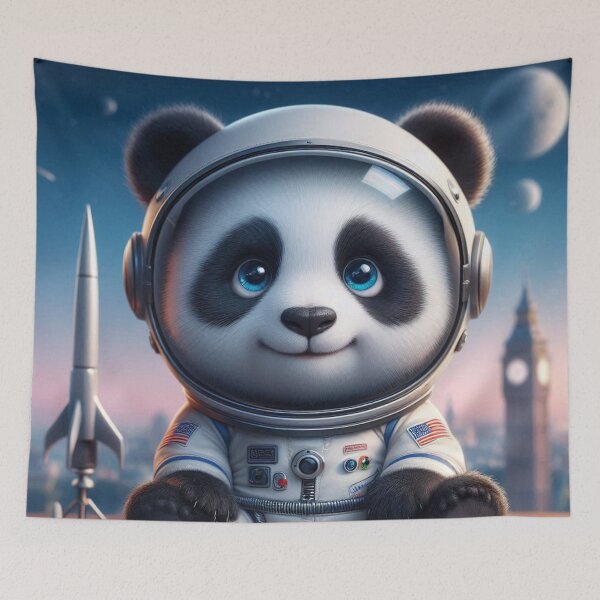 Item preview, Astronaut Panda 1 designed and sold by PANDALOVEART.
