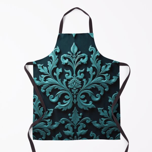 Artikelvorschau, Aqua Damask entworfen und verkauft von DesignsByPrnces.