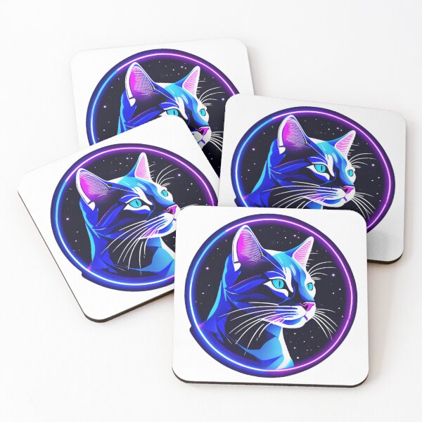 Item preview, Neon Space Cat designed and sold by NaMieSz.