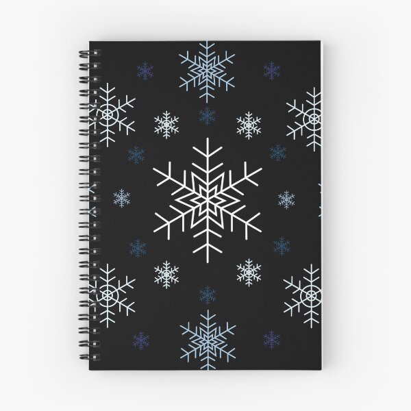 Item preview, snowflakes blue and white Christmas designed and sold by thereallama.