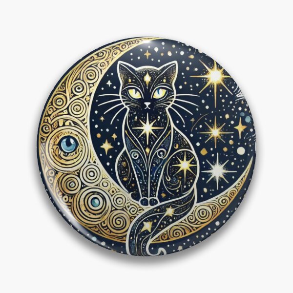 Item preview, Lunar Cosmic Cat designed and sold by FusiTink.