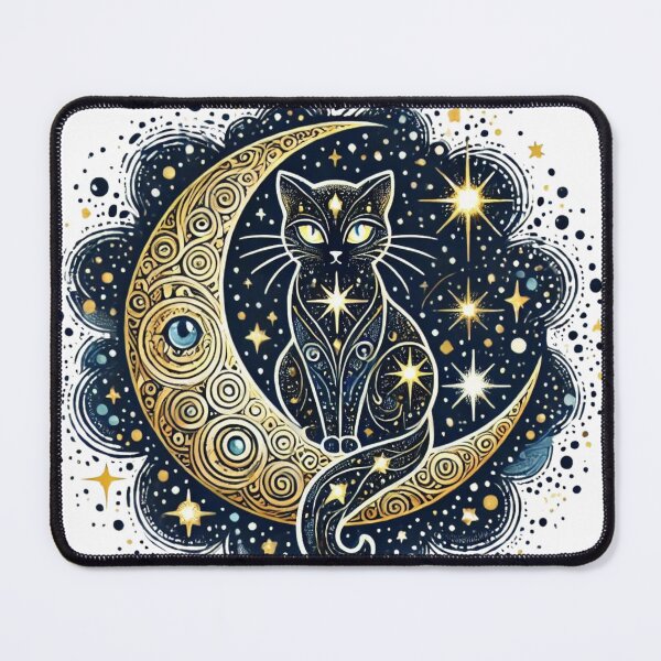 Item preview, Lunar Cosmic Cat designed and sold by FusiTink.