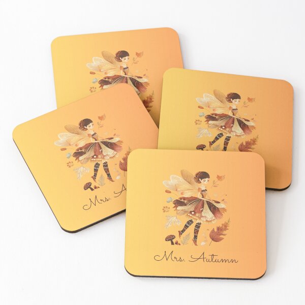 Item preview, Retro Autumn Fairy designed and sold by ArtPompon.