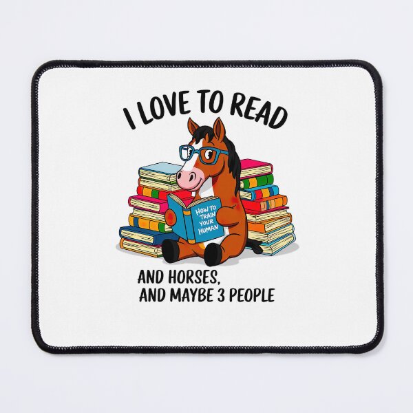 Item preview, Bibliophilic Bronco: A Horse’s Guide to Human Training designed and sold by ArteeInnovation.