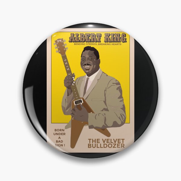 Item preview, Albert King - A Legend in Blues (Poster) designed and sold by Boogosh.