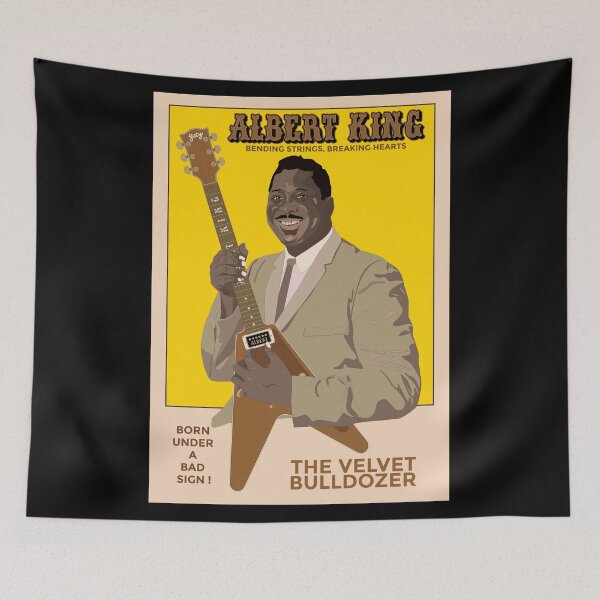 Item preview, Albert King - A Legend in Blues (Poster) designed and sold by Boogosh.