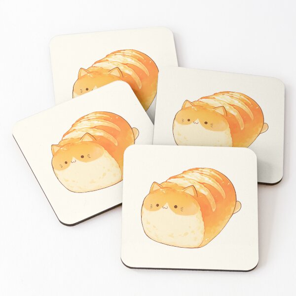 Item preview, Cat Shokupan Japanese Milk Bread designed and sold by NikoNekoDesigns.