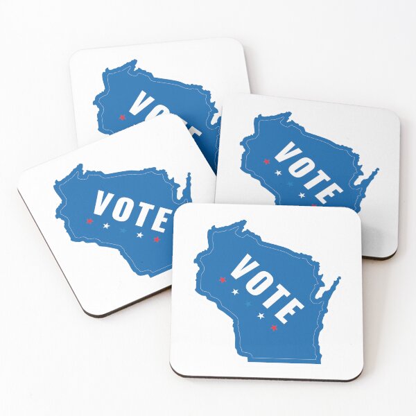 Item preview, Wisconsin Votes Blue: Stand for Democracy designed and sold by Mundivagant Designs.