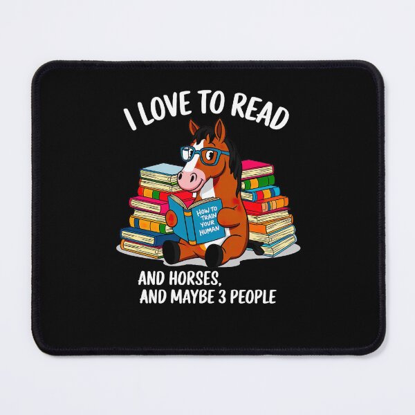 Item preview, Bibliophilic Bronco: A Horse’s Guide to Human Training designed and sold by ArteeInnovation.
