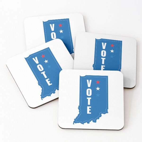 Item preview, Indiana for Progress: Vote Democrat designed and sold by Mundivagant Designs.