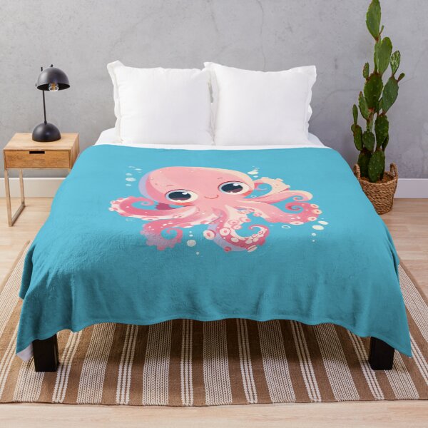 Item preview, Adorable Pastel Octopus Illustration designed and sold by Windy-market.