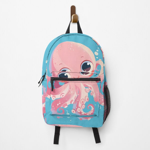 Item preview, Adorable Pastel Octopus Illustration designed and sold by Windy-market.