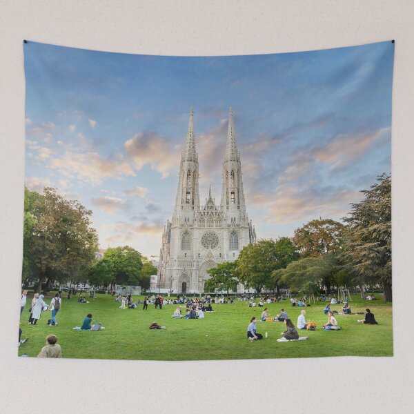 Item preview, Votivkirche or Votive Church in Vienna, Austria designed and sold by mitzobs.