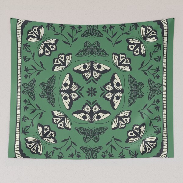 Item preview, Kaleidoscope Butterfly Bandana Pattern designed and sold by Haley Schulz.