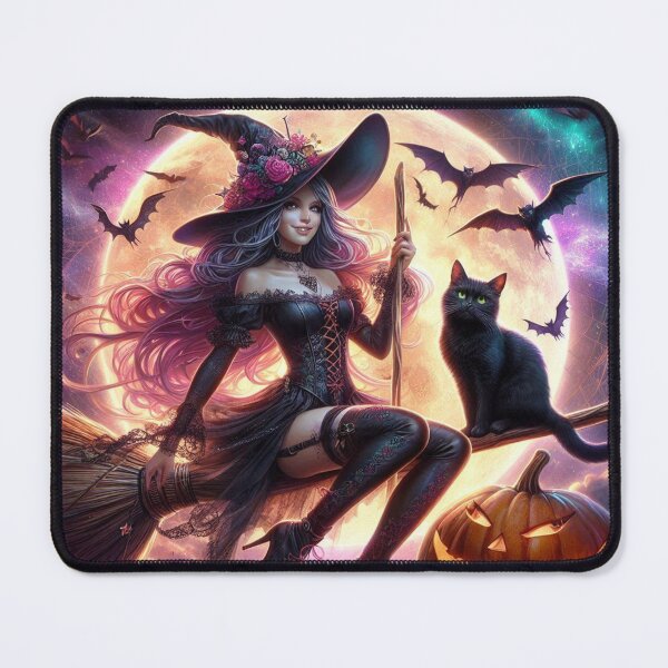 Aperçu de l'œuvre Joyeux Halloween, Sorcière Beauté créée et vendue par Simplybe1.