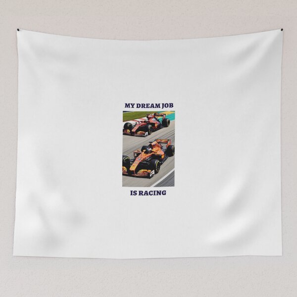 Item preview, My dream job is racing t-shirt top shirt designed and sold by OAKDEN.