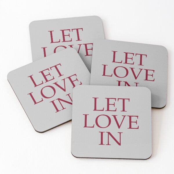 Item preview, Let Love In, burgundy designed and sold by perezzzoso.