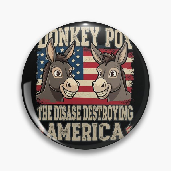 Item preview, Donkey Pox The Disease Destroying America Donkeypox Vintage designed and sold by studiopekepeke.