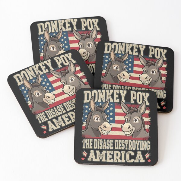 Item preview, Donkey Pox The Disease Destroying America Donkeypox Vintage designed and sold by studiopekepeke.