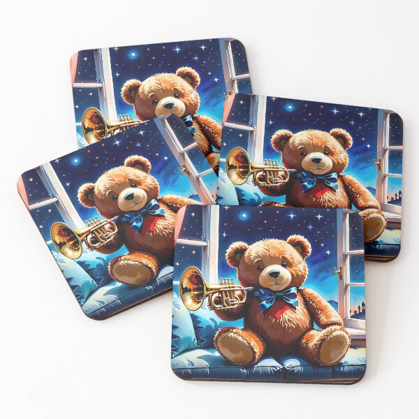 Item preview, Attention, Please, for World Teddy Bear Day! designed and sold by MarjorieB.