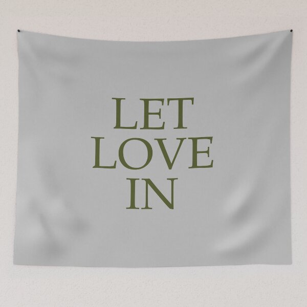 Item preview, Let Love In, green designed and sold by perezzzoso.