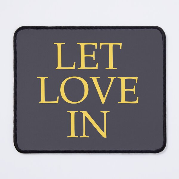 Item preview, Let Love In, mustard designed and sold by perezzzoso.